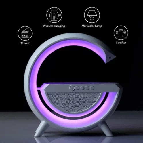 LED Wireless Charging Speaker