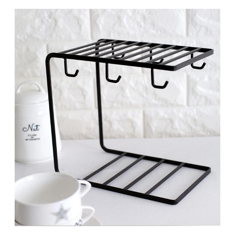 Metal Cup Holder Black
