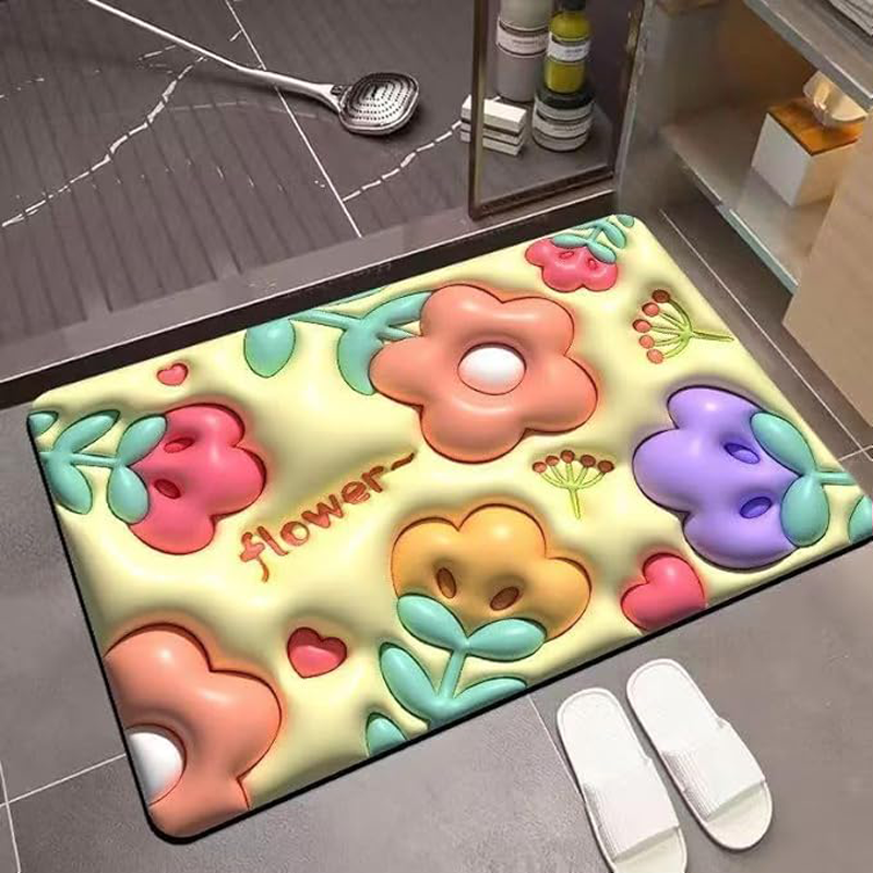 3D Unique Bathroom Mat