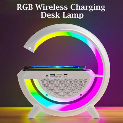 LED Wireless Charging Speaker