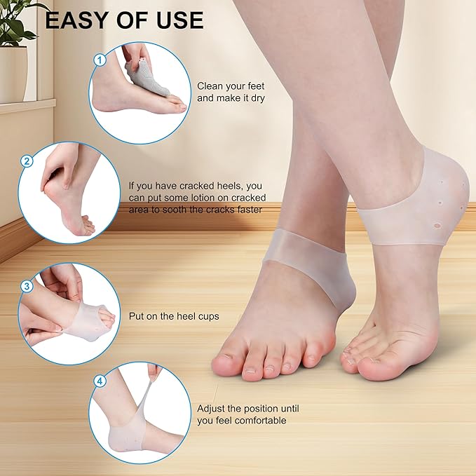 Anti Crack Heel Cover – Pack of 2