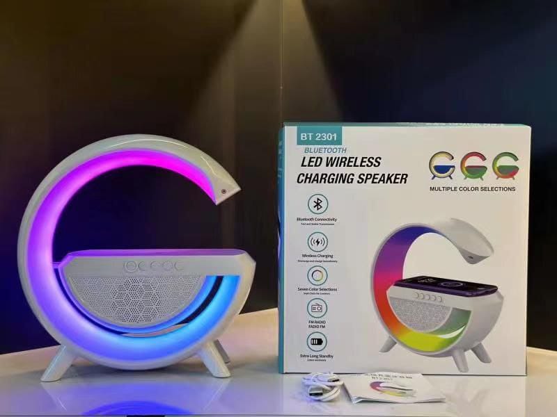 LED Wireless Charging Speaker
