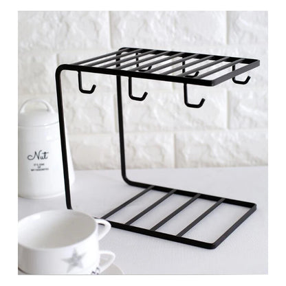 Metal Cup Holder Black